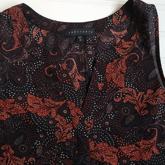 ❤️ Sanctuary printed top size medium - Picture 3 of 7